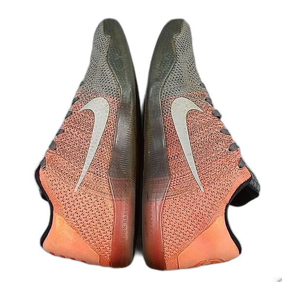 Nike Kobe 11 ELITE Easter 2015 orange gray low GS - Men\'s SZ 10.5 822675-078 main image 8